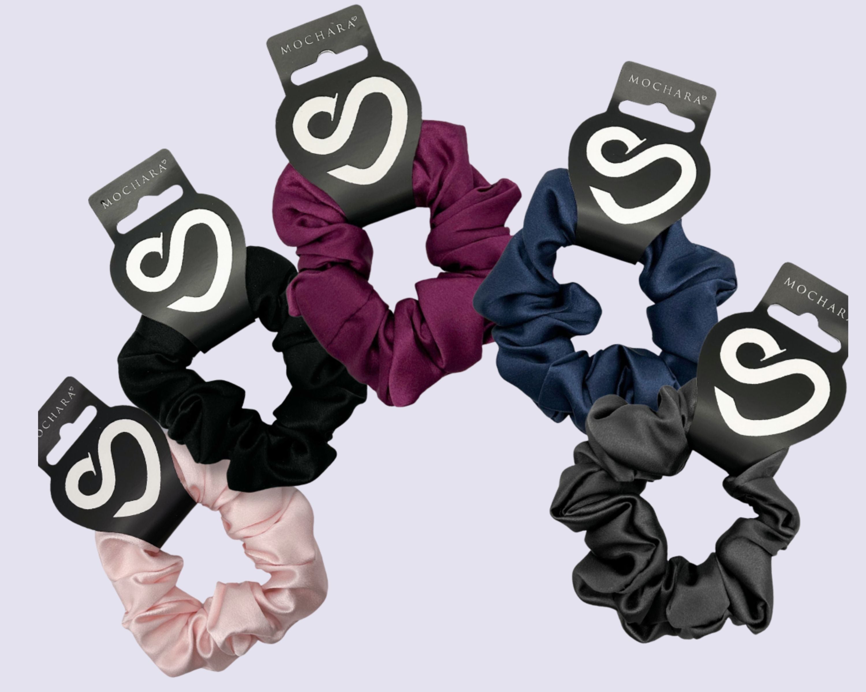 Silk Hair Scrunchies