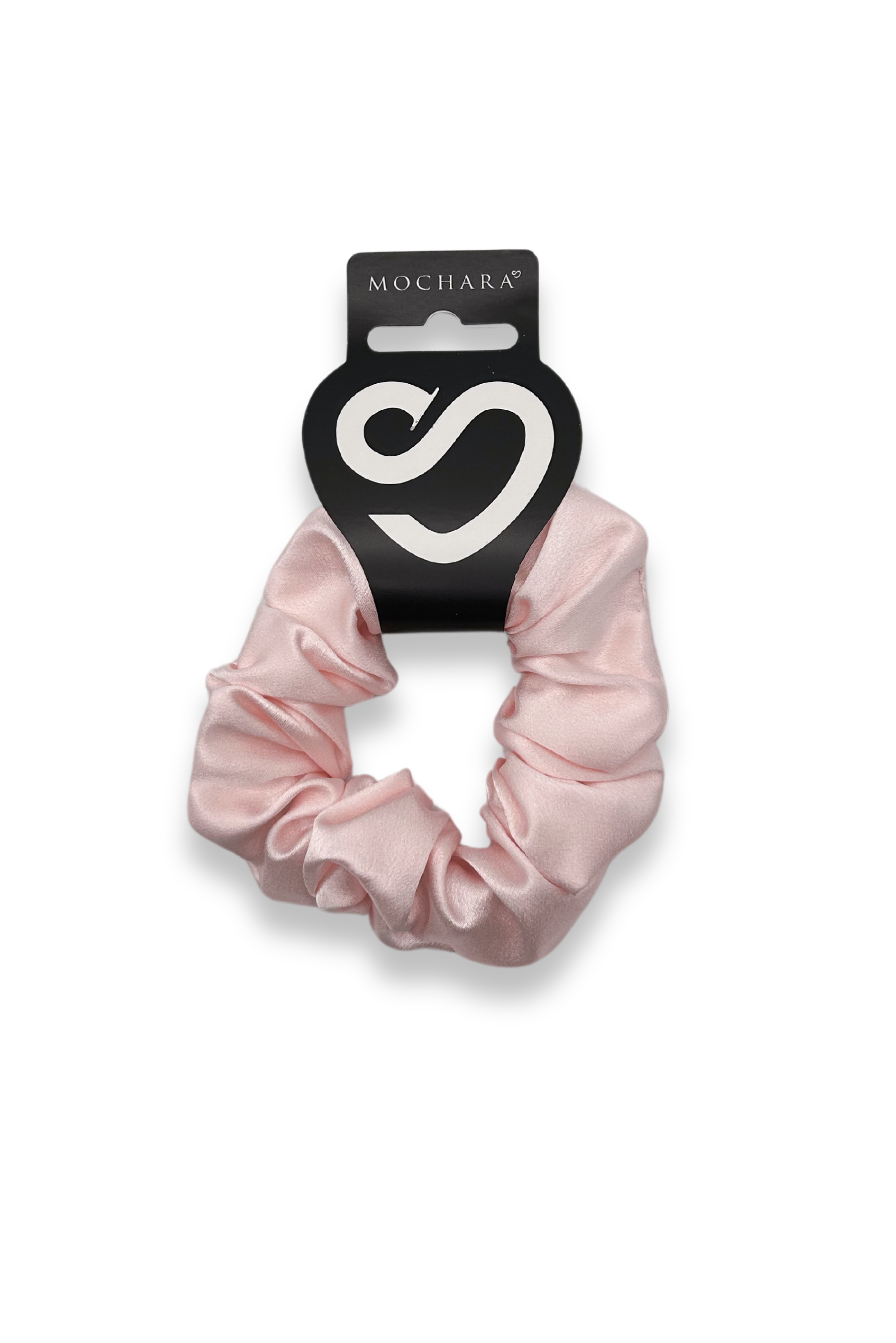 Mochara Silk Scrunchie Baby Pink