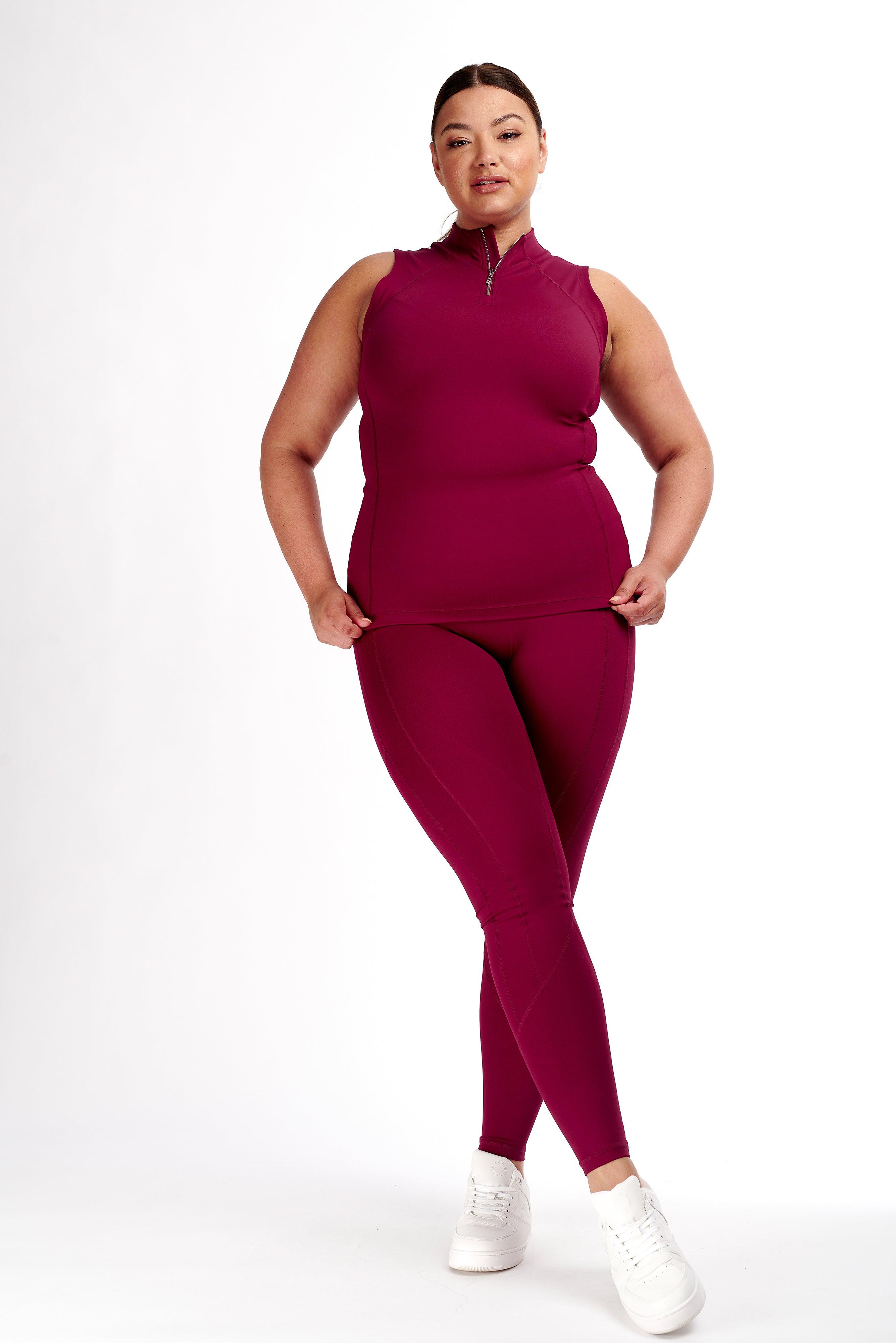 Mochara Berry Sleeveless Base Layer