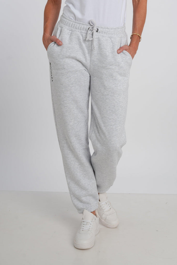 Joggers in Heather Grey Mini - Mochara