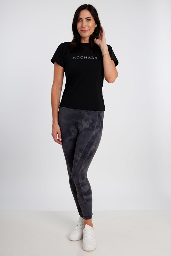 Luxe Edition Tie Dye Diamante Leggings