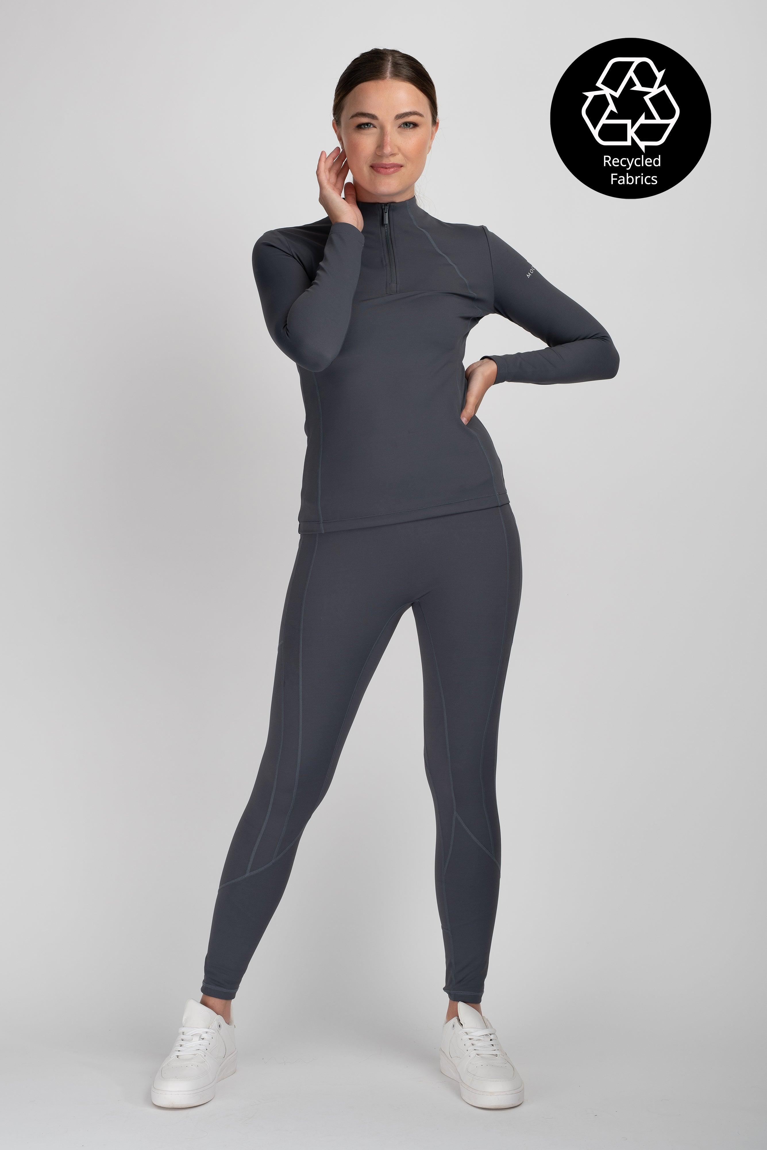 Mochara Charcoal Leggings Recycled