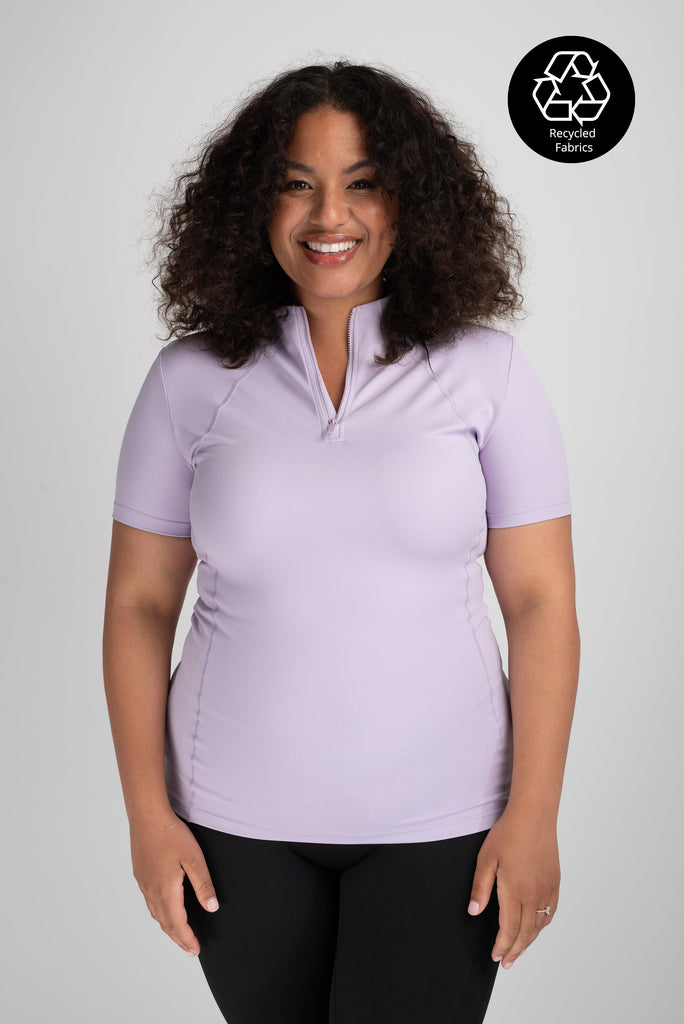 Mochara Lilac Short Sleeve Base Layer