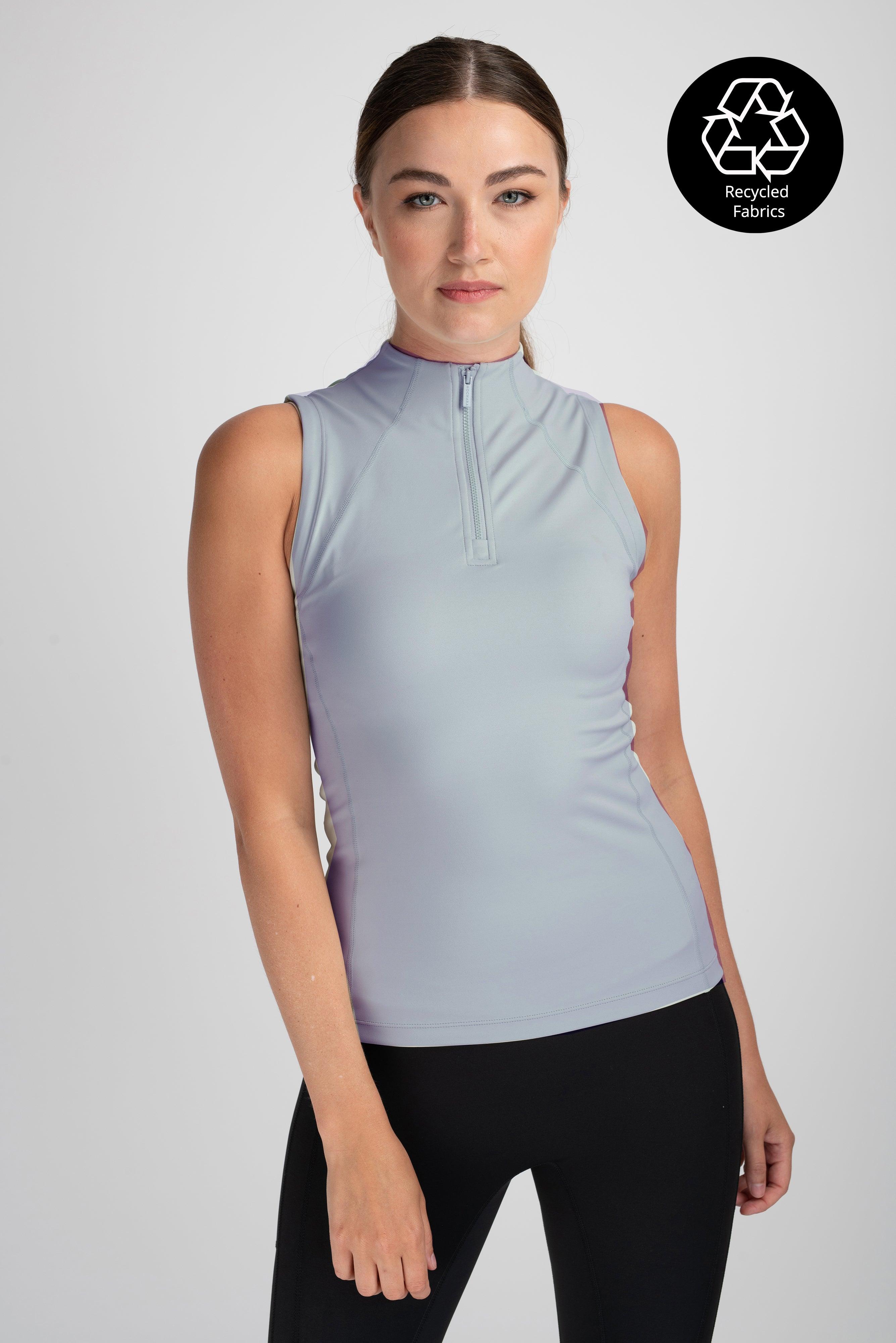 Mochara Sleeveless Base Layer Slate Grey