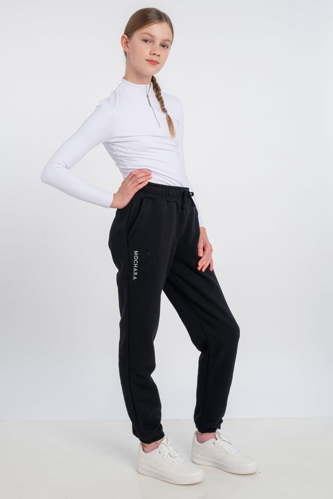 Mini Mochara Black Joggers