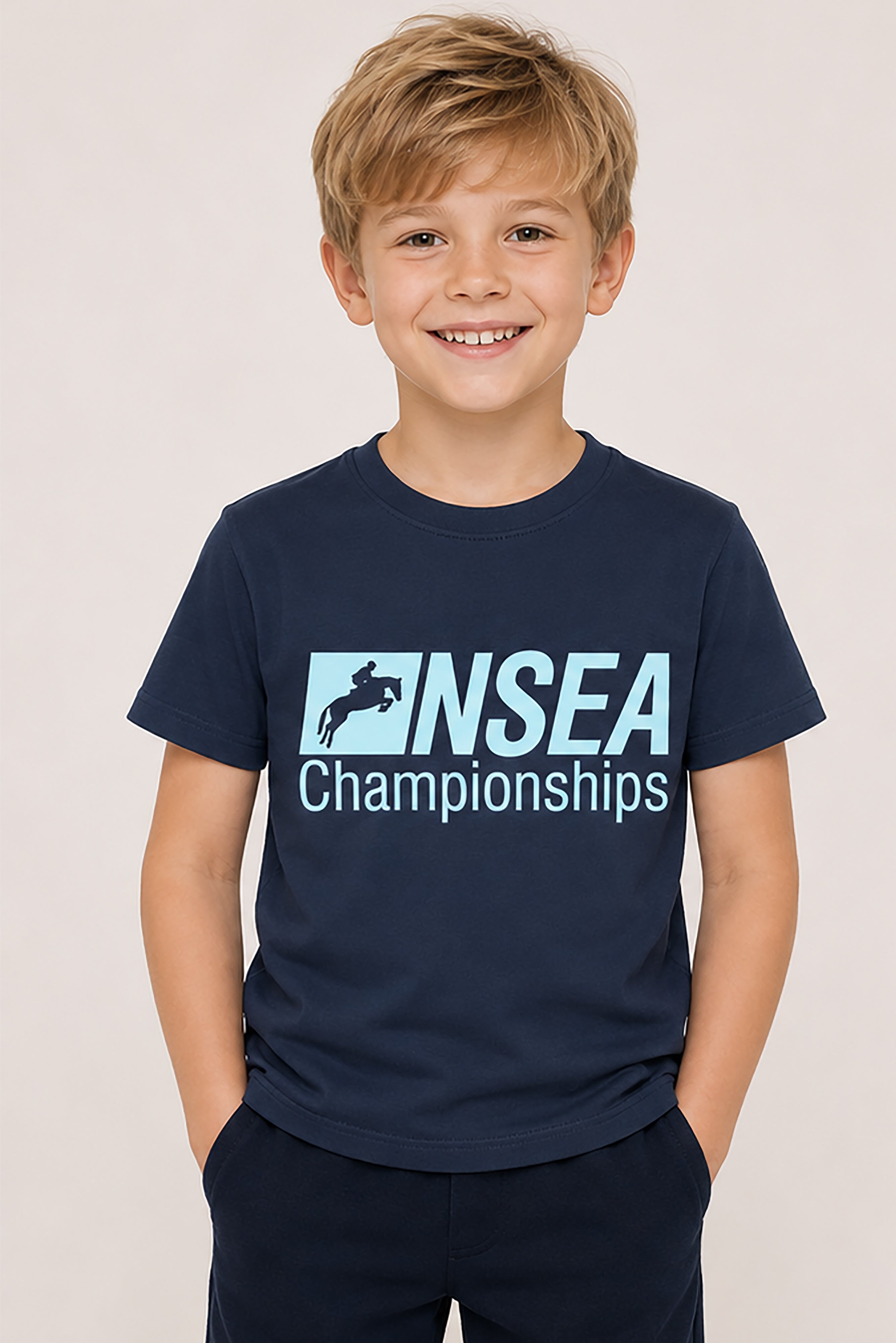 Mochara x NSEA Navy T-Shirt