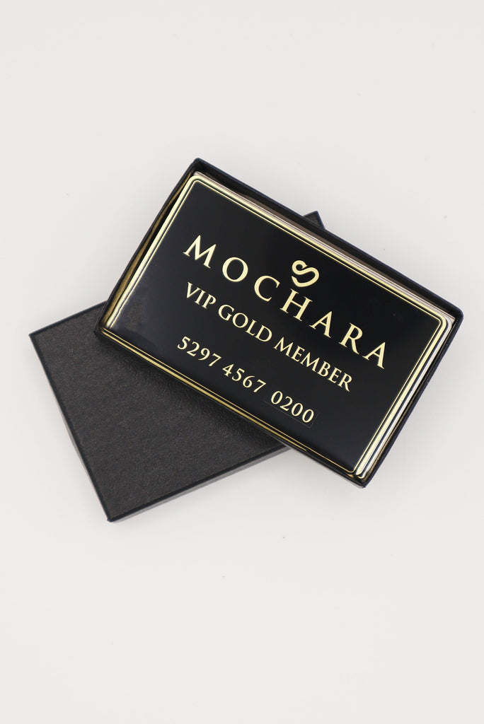 Mochara VIP Gold Membership Card