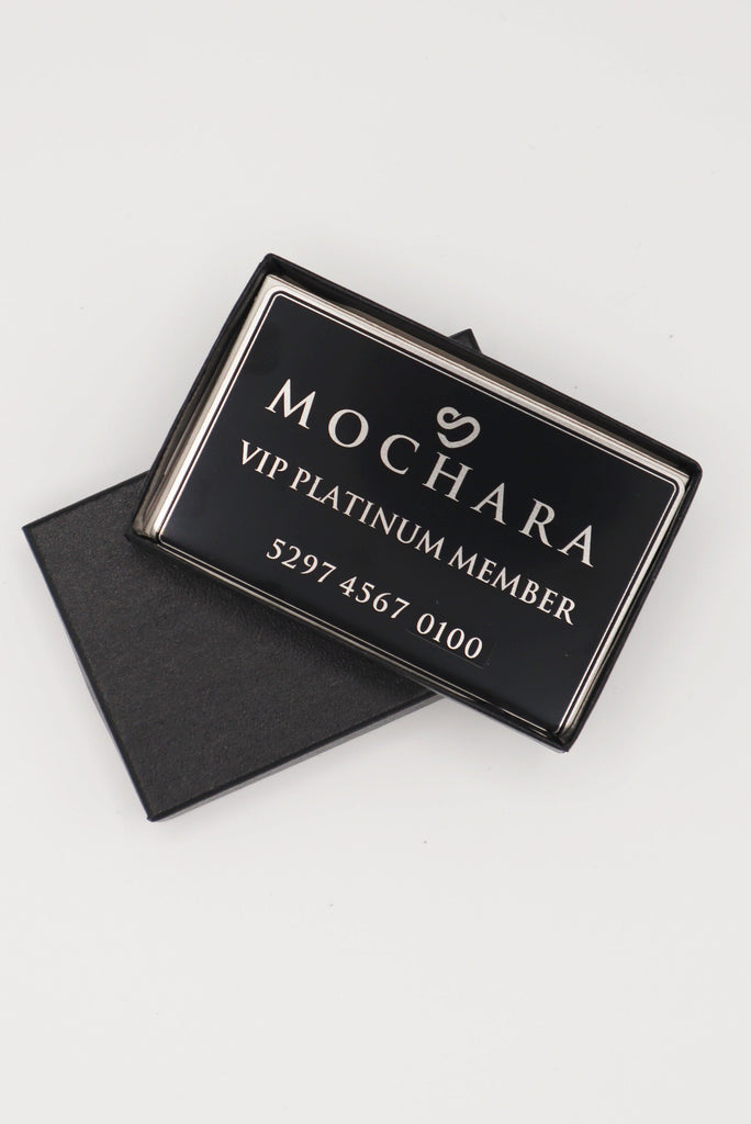 Mochara VIP Platinum Membership Card