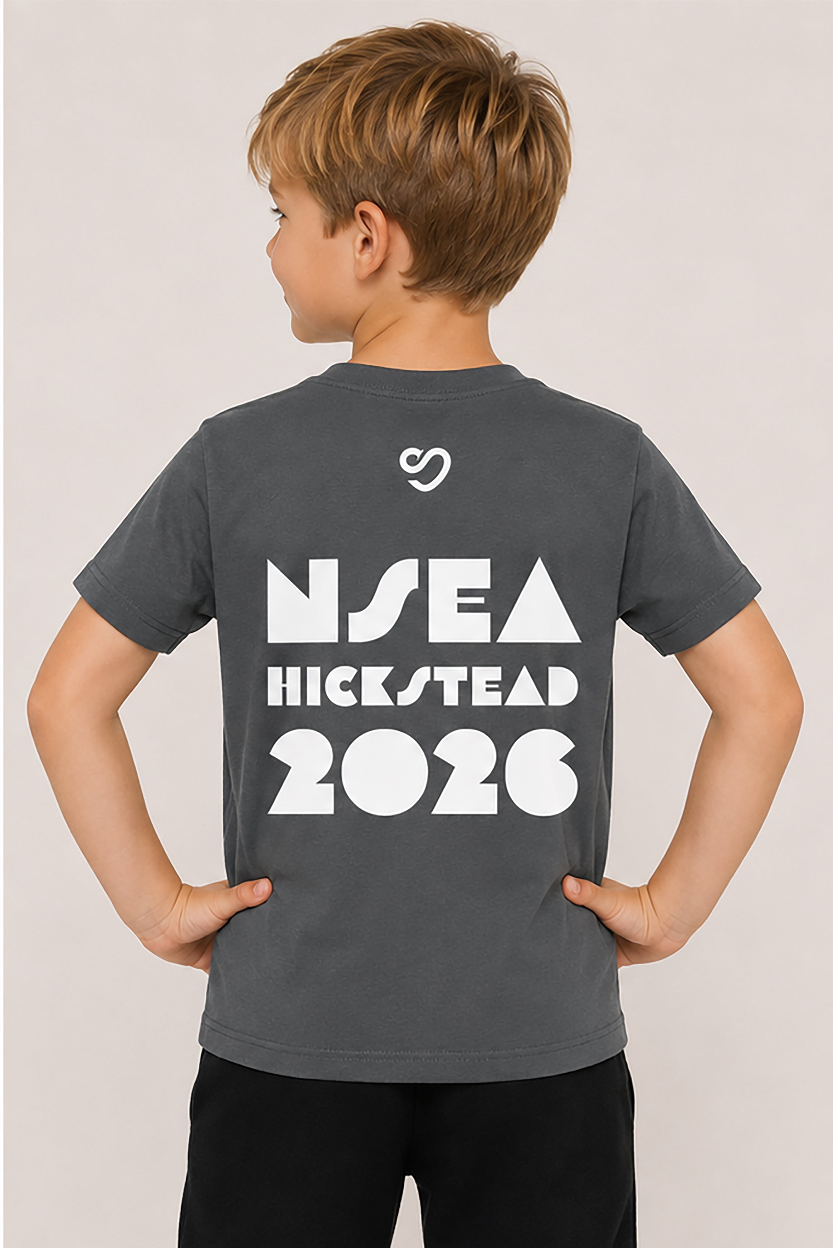 Mochara x NSEA Charcoal Grey T-Shirt