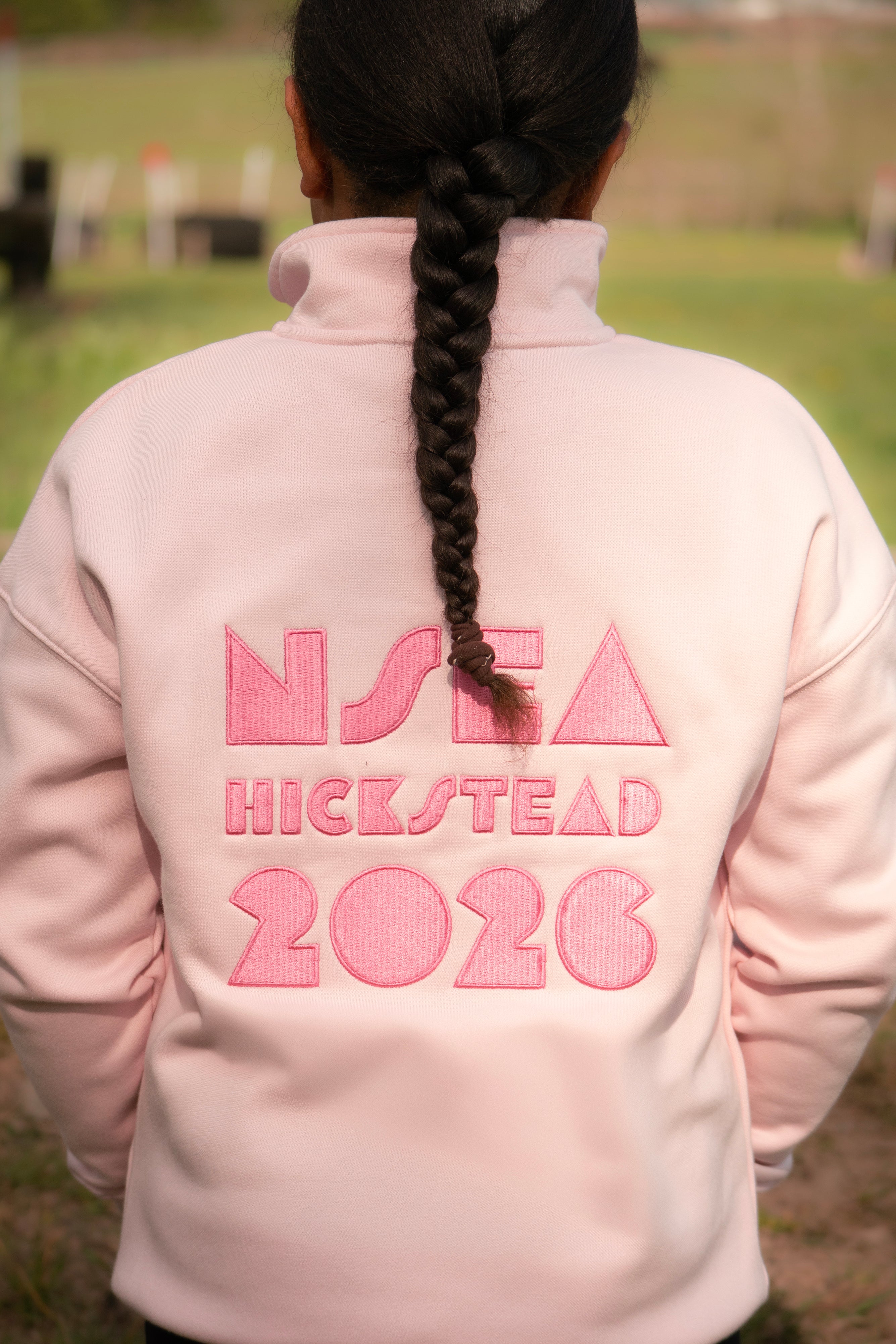NSEA Mochara Hickstead Navy Half Zip Sweatshirt