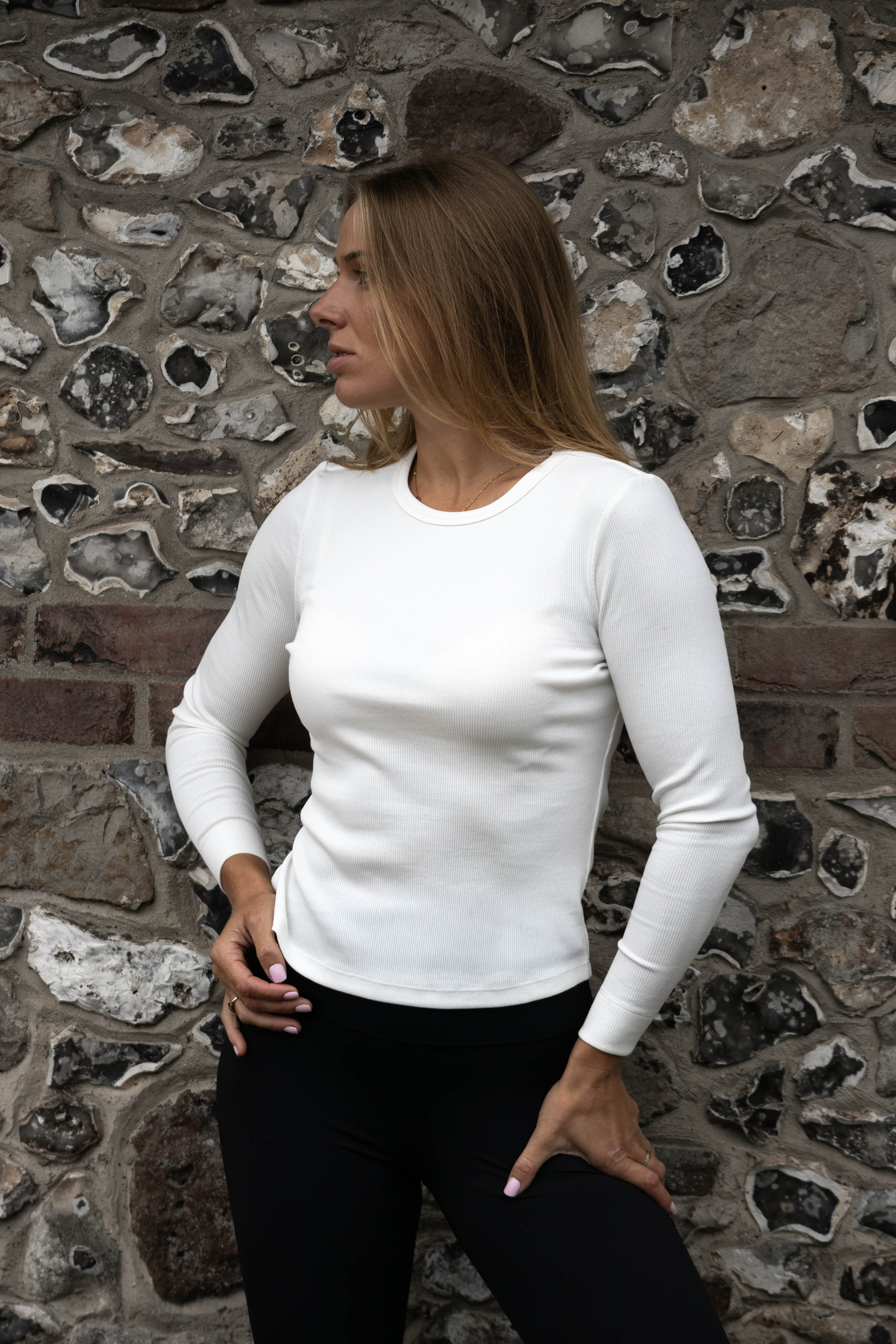 Mochara White Rib Baselayer