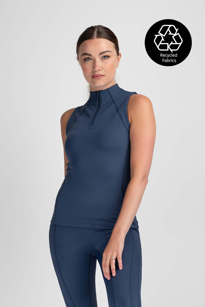 Mochara Indigo Sleeveless Base Layer