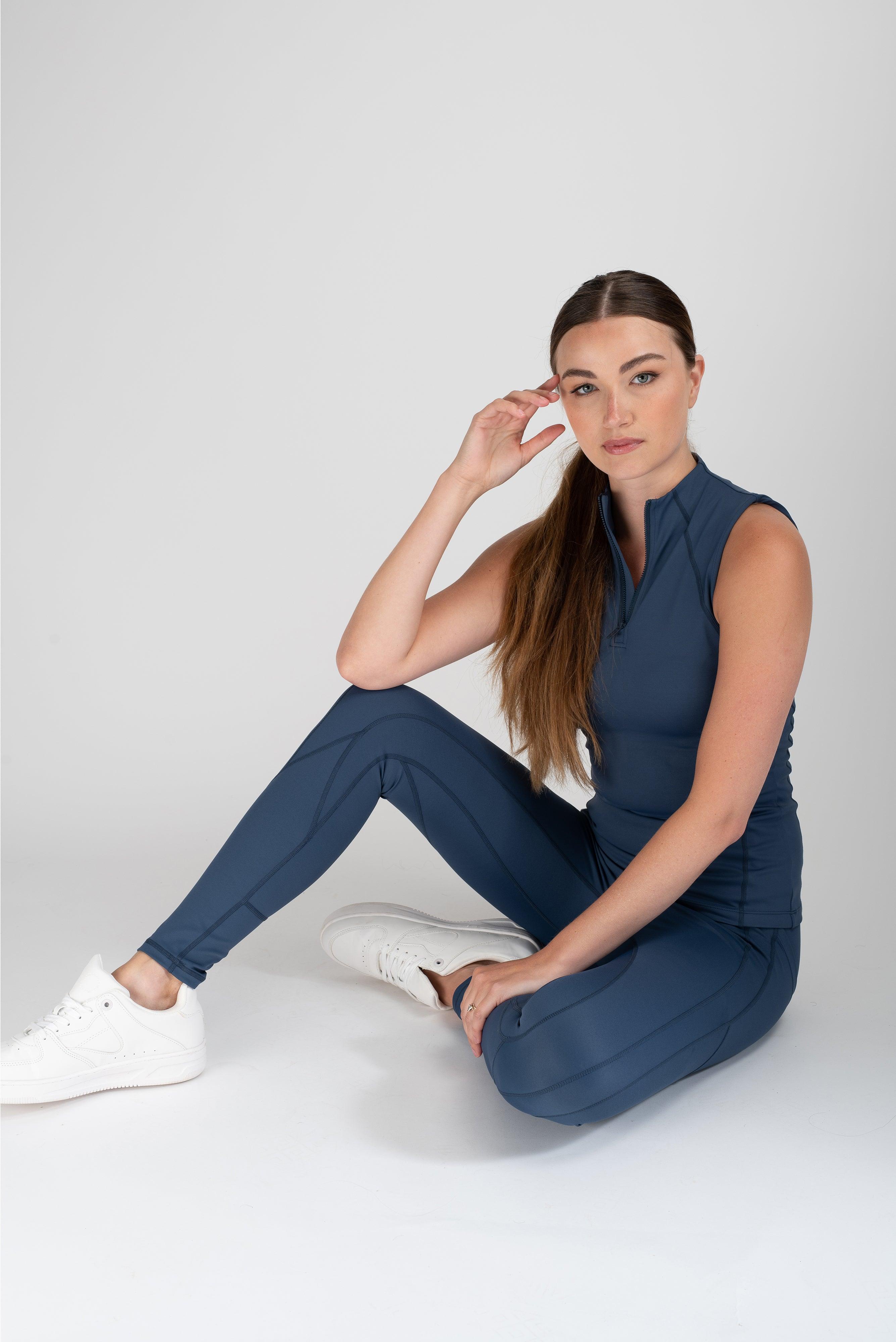 Mochara Indigo Sleeveless Base Layer