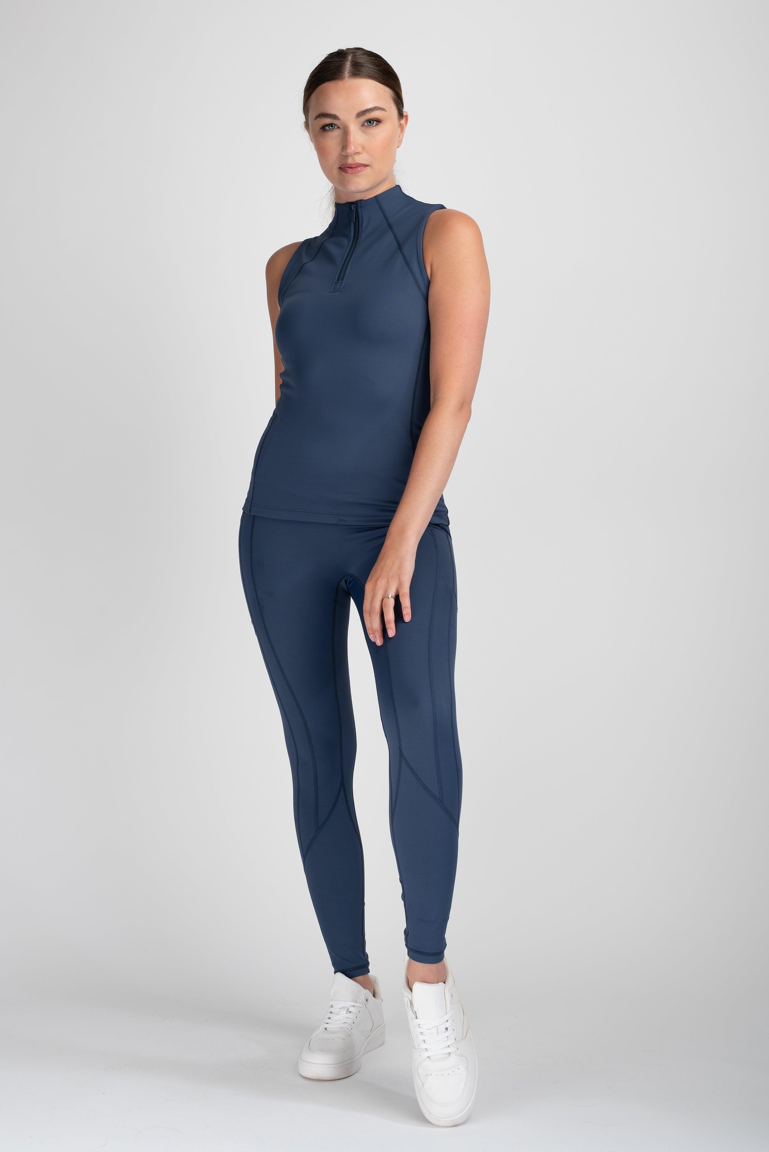 Mochara Indigo Sleeveless Base Layer